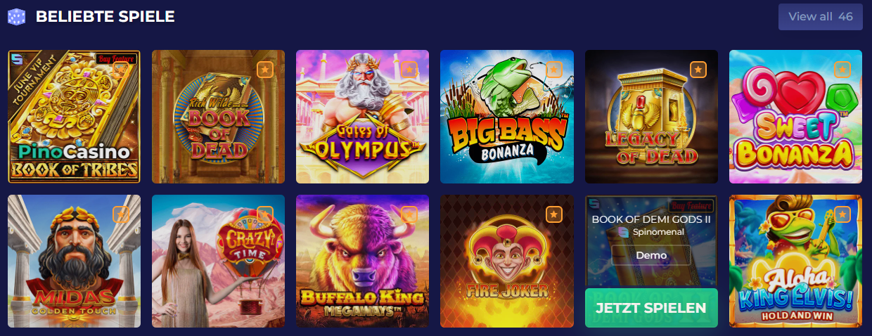 Pino Casino Deutschland — Login bei PinoCasino DE und Registrierung ...